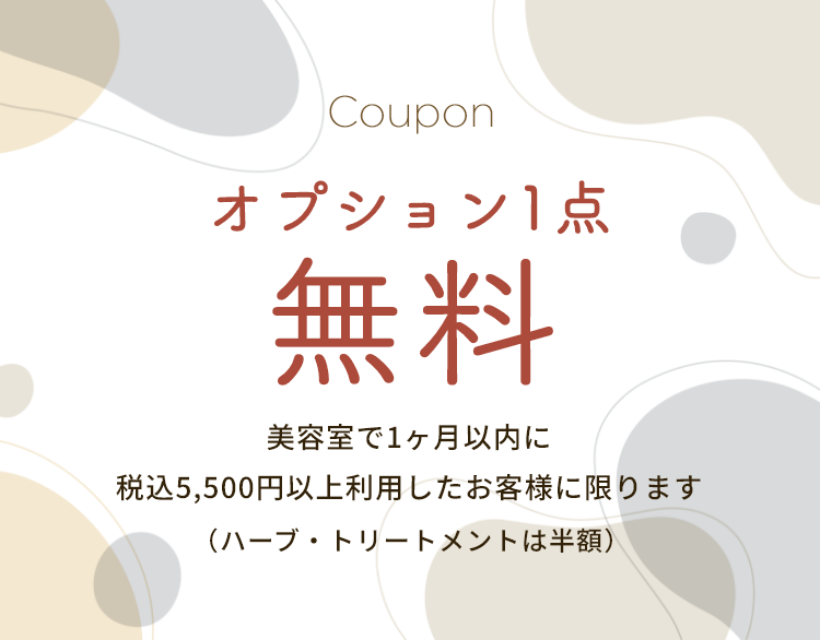 オプション1点無料